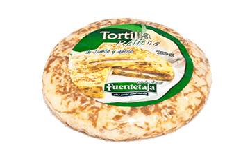 Tortilha pasteurizada recheada