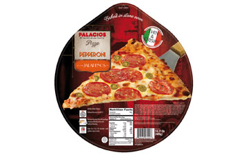 Pizza pepperoni y jalapeños